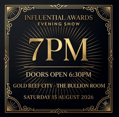 Influential Women of the Year Awards 2026 - JHB (7PM)