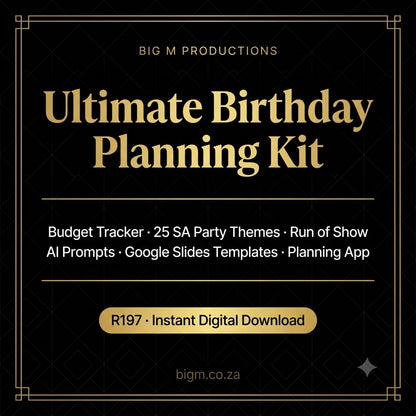 The Ultimate Birthday Planning Kit