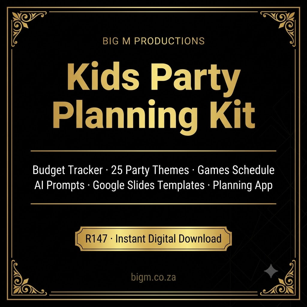 The Kids Party Planning Kit