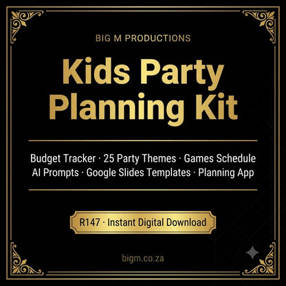 The Kids Party Planning Kit