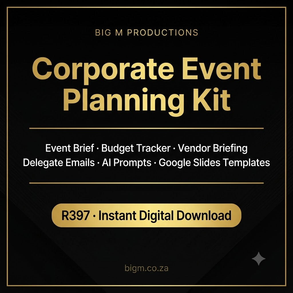 The Corporate Event Planning Kit