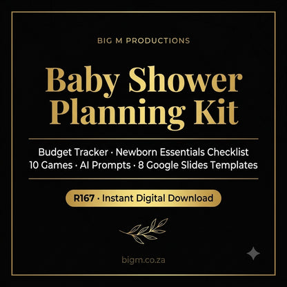 The Baby Shower Planning Kit
