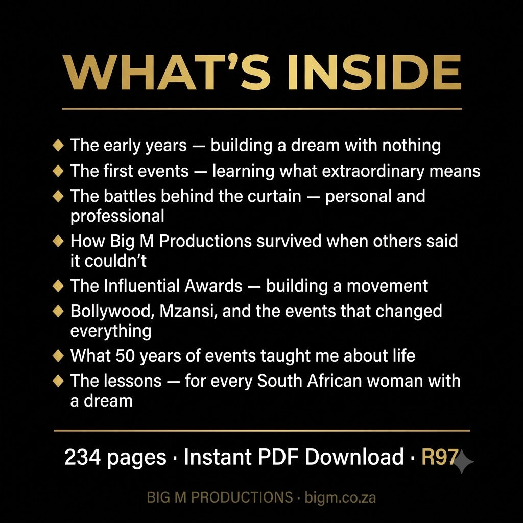 Never Give Up — The Memoir of Pinky Mothie (Digital e-Book)
