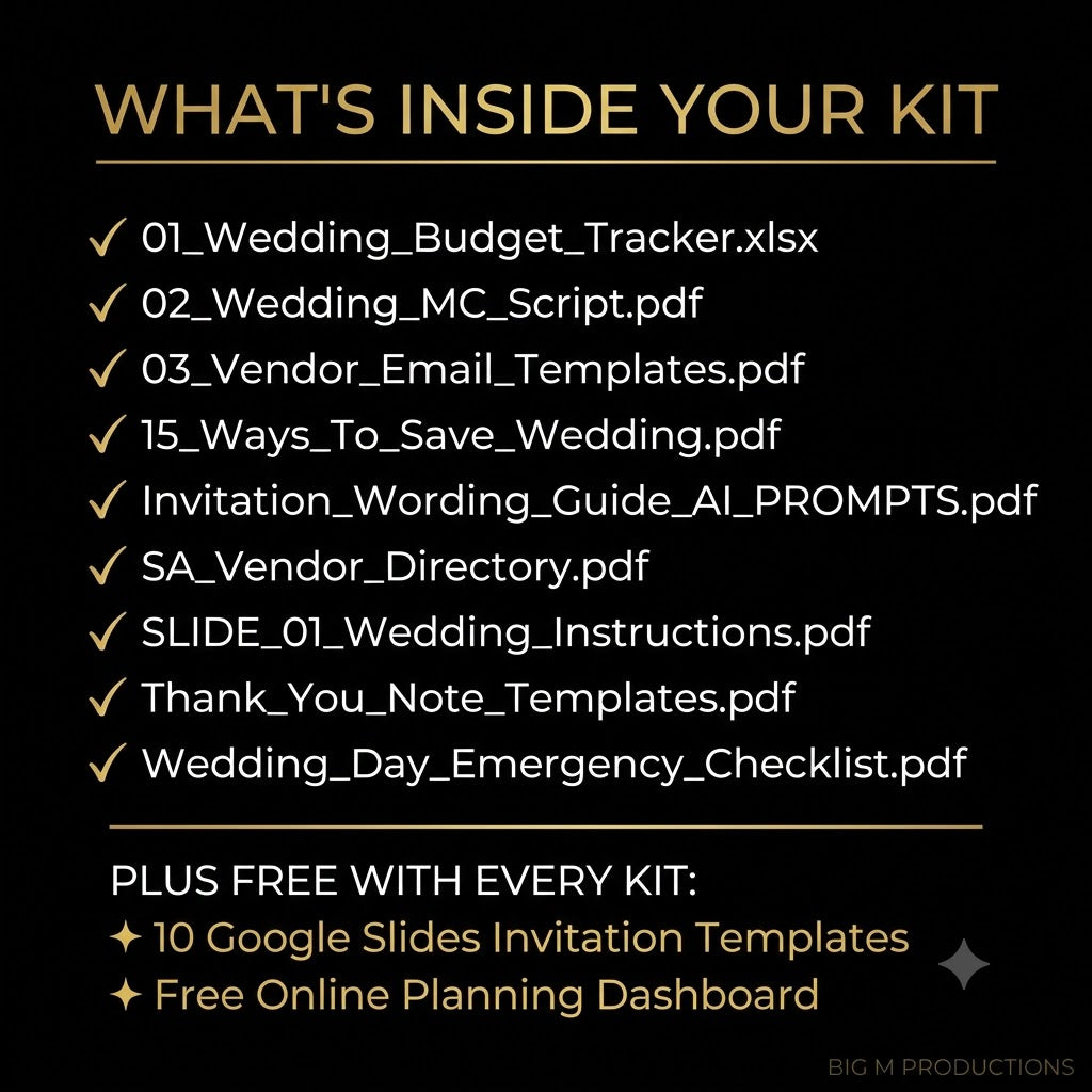 The Complete Wedding Planning Kit
