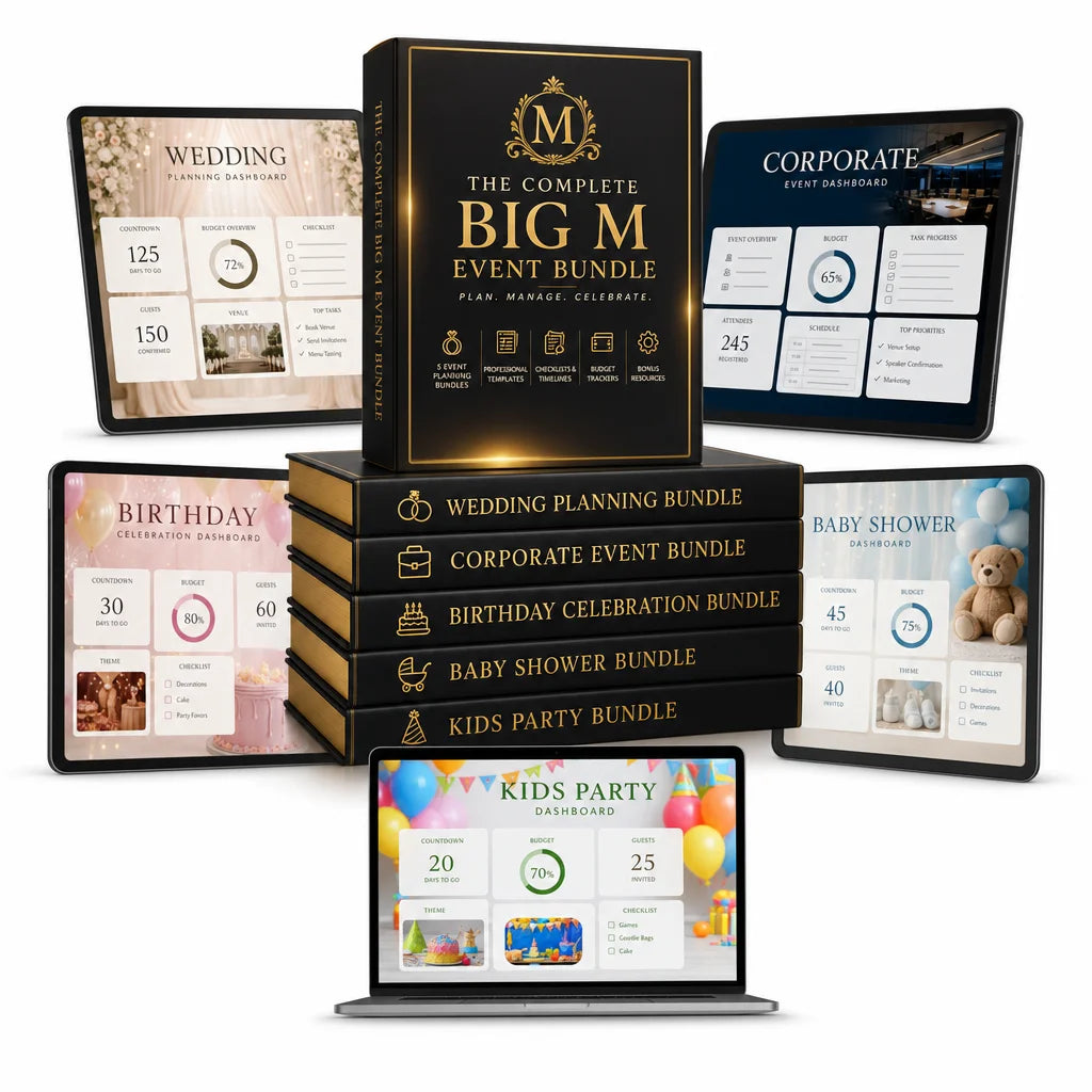 The Complete Big M Event Suite — All 5 Kits