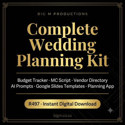 The Complete Wedding Planning Kit