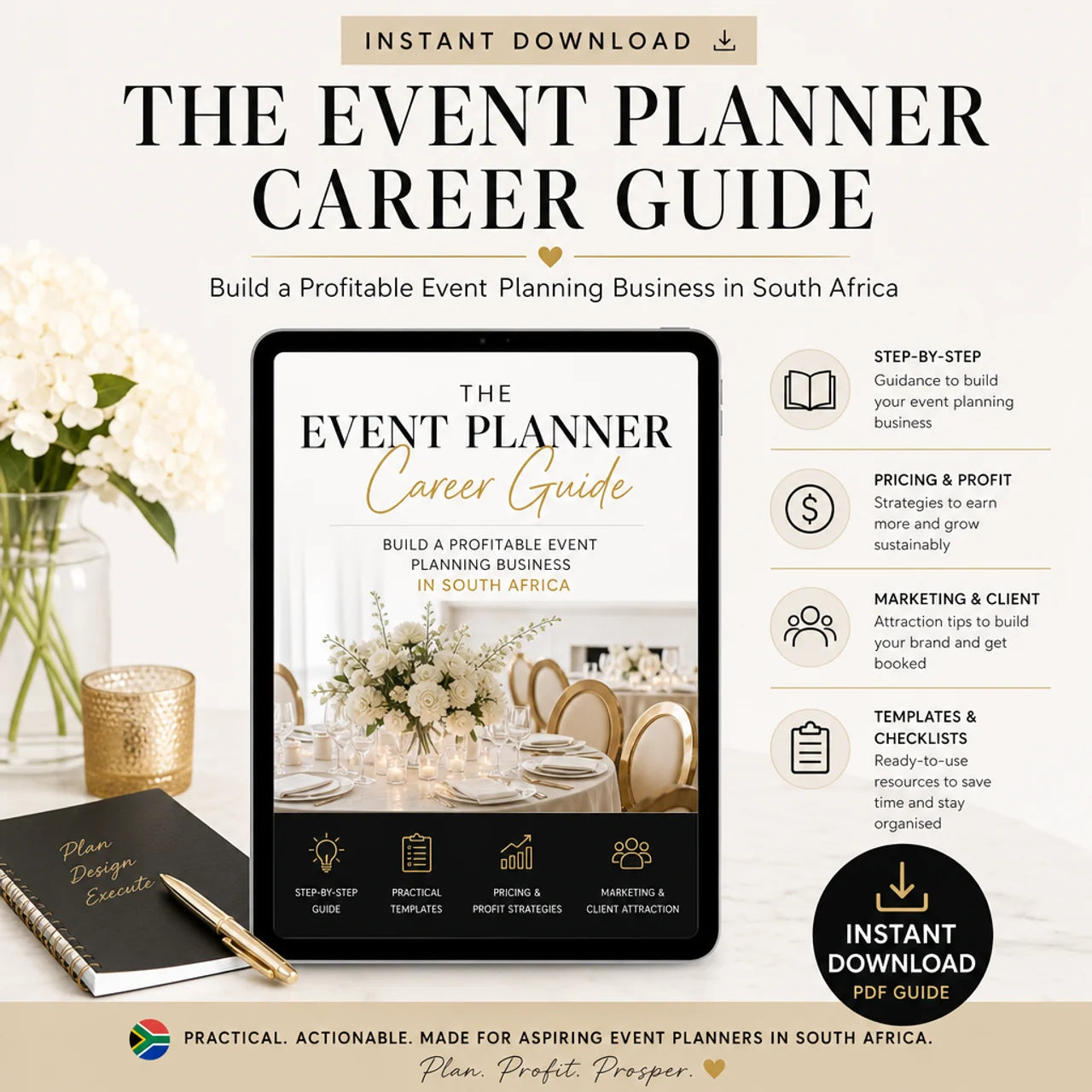 The Event Planner Career Guide — Build a Profitable Event Planning Business in South Africa